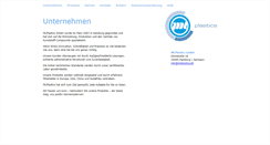 Desktop Screenshot of mlplastics.de